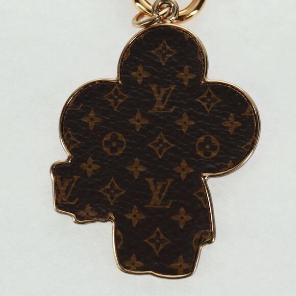 LOUIS VUITTON Monogram Vivienne BFF Christmas Chain Gold M00503 Auth 159921SAM - Picture 4 of 12